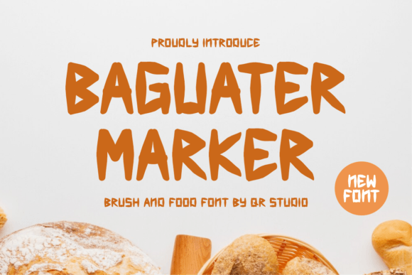 Baguater Marker Font