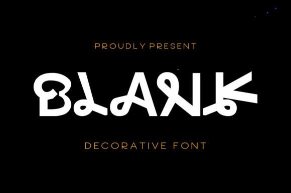 Blank Font for Editorial Design