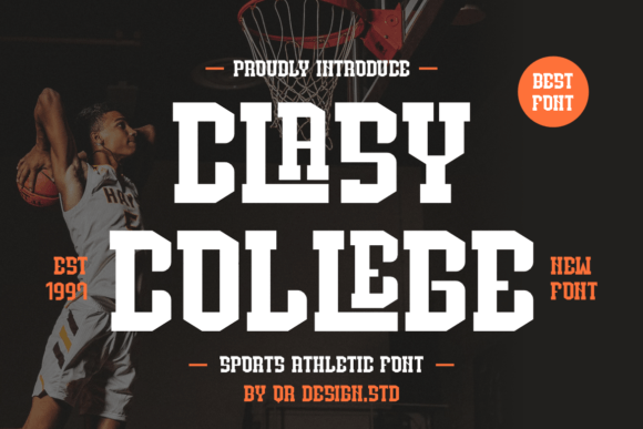 Clasy College: A Bold Font for Business