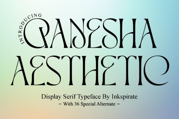 Ganesha Aesthetic Font