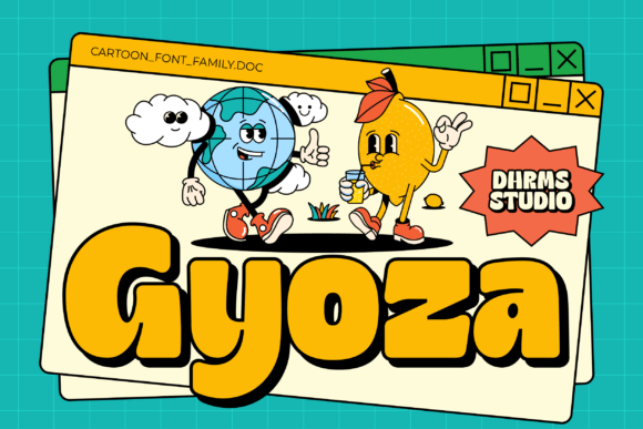 Gyoza Font for Web Design