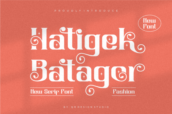 Hatigek Batagor Font for Bold Branding