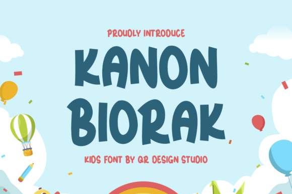 Kanon Biorak: A Font for Creative Business