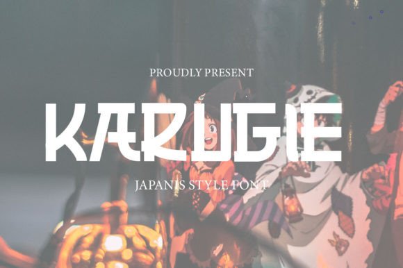 Karugie Font for Creative Campaigns