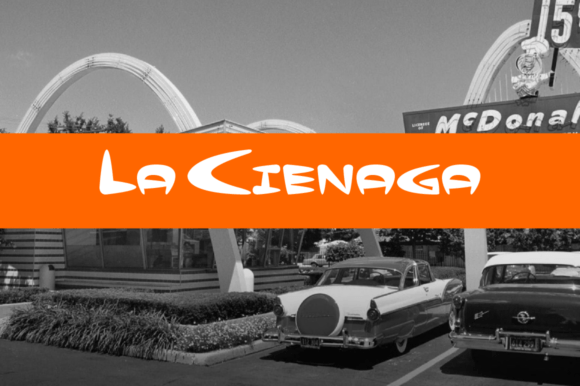 La Cienaga Hollow Font Review