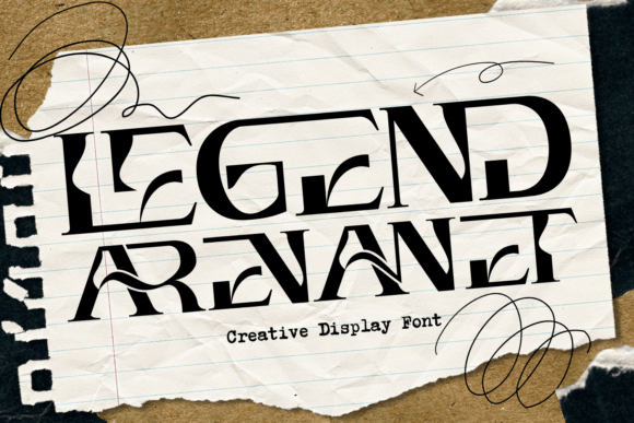 Legend Arenanet Font for Creative Makers