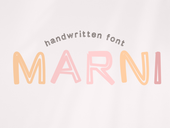 Marni Font for Editorial Design