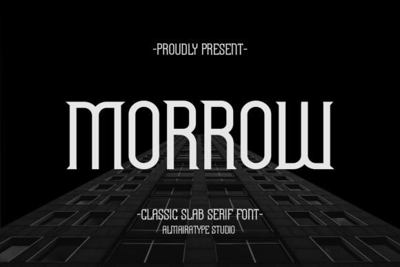 Morrow Font for Web Design