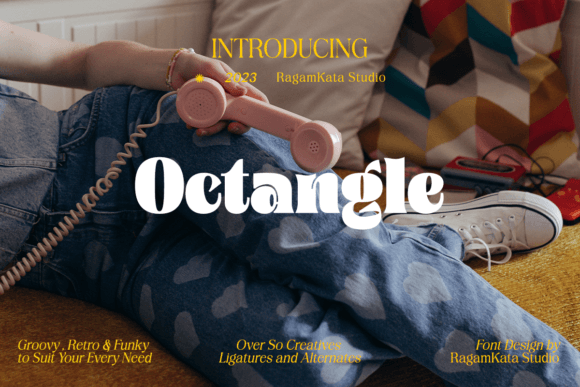 Octangle Font for Creative Projects