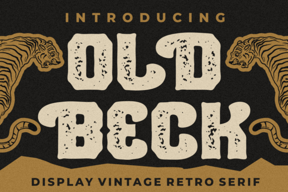 Old Beck Font for Business Branding