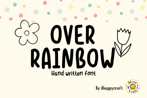 Over Rainbow Font