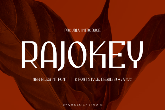 Rajokey Font for Editorial Design