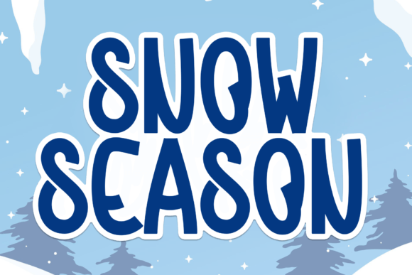 Snow Season Font: Sweet & Stylish