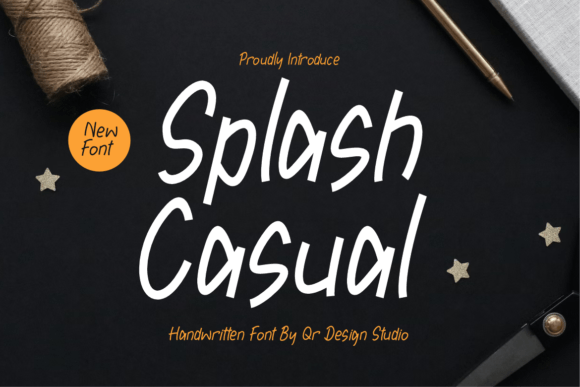 Splash Casual Font for Creative Campaigns