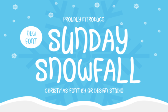 Sunday Snowfall Font Review