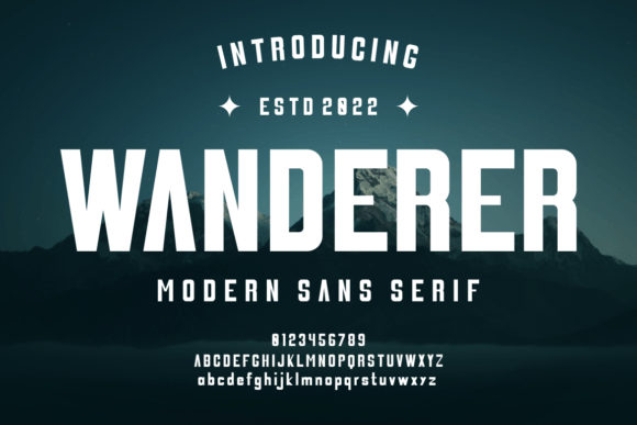 Wanderer: Bold Font for Campaigns