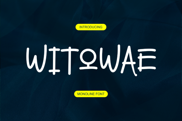 Witowae: A Luxurious Script Handwritten Font