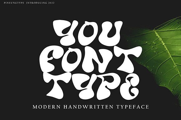 You Fontype: A Playful Type for Creative Makers
